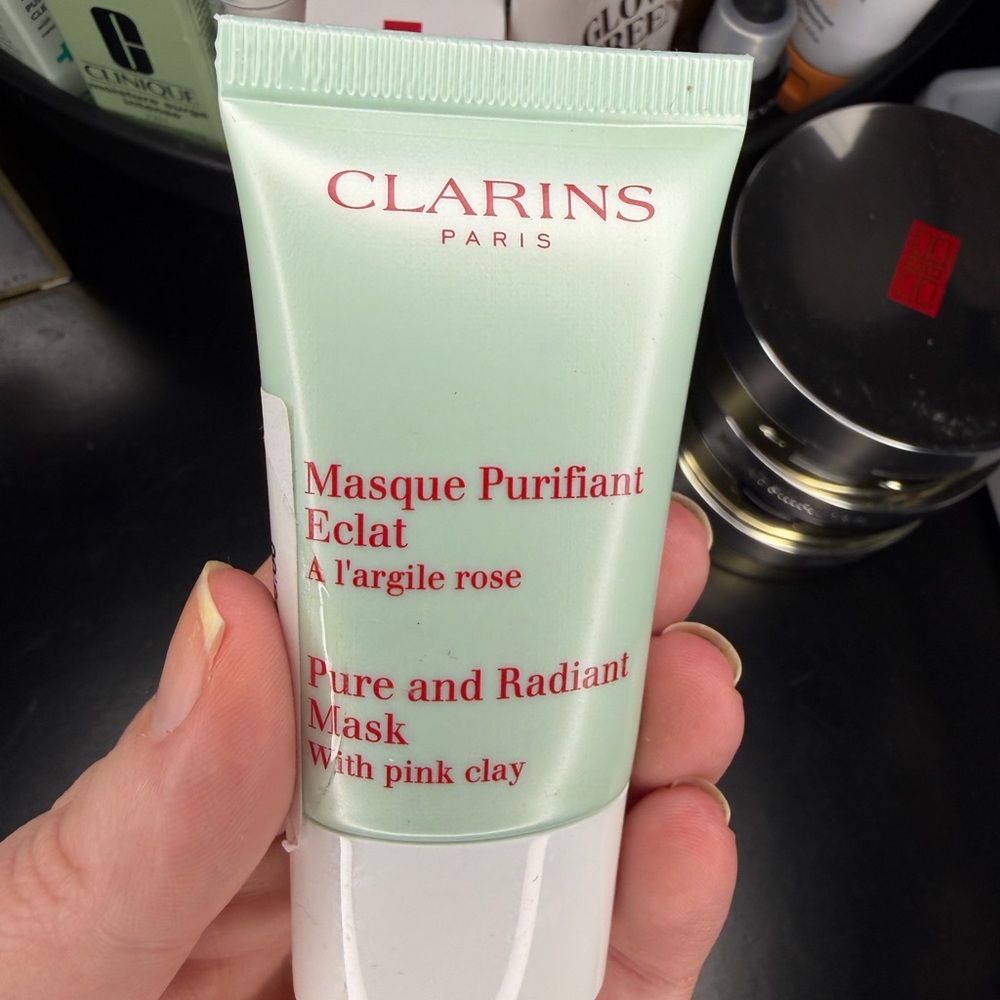 Clarins Pure and Radiant Mask with Pink Clay